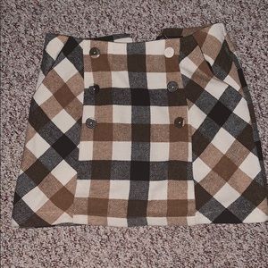 Super cute fall skirt!